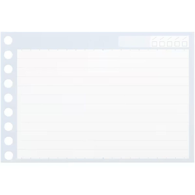 Maruman Loose Leaf Mini Smart Review Memorization Sheet + 2