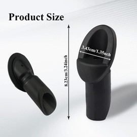 QZTYTY Antenna Base, Car Antenna Base Replacement, 86392-0C040 Manual Radio Antenna Mounted Base Bezel, Antenna Ornament Rubber Adapter Base Compatible with Tundra 2007-2013 (86392-0C040)