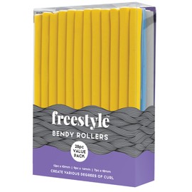 Freestyle Bendy Rollers, 28 Pieces Value Pack
