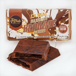 Viral Dubai Hazelnut Brownie Desire Ultimate Chocolate Bar Experience Snack Dessert Snack Dessert Snack Dessert