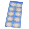10PCS Thin Diamond Cutting Disc with Rod Round Grinding Sanding