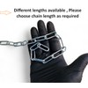 Heavy Duty Galvanised Metal Link Chain Stainless Steel for Bike