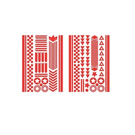 Kikkerland Bicycle Reflectors, Red