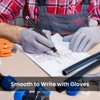 Amabro Extra Large Ballpoint Pens with 3PCS Refills Easy Grip