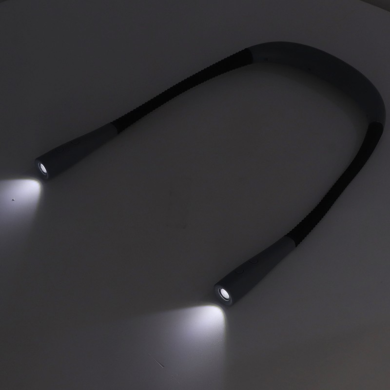 Neck Light Color Brightness Adjustable Eye Friendly Rechargeable Reading Light
