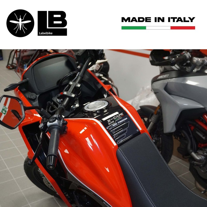 labelbike - 3D Sticker Protection Tank Pad Compatible with Moto