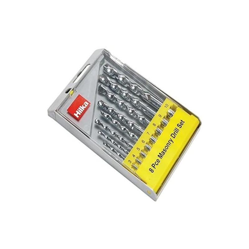 Hilka 498080088 PCE Masonry Drill Set