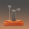 Black Oudh Smudge Incense Bricks Combo (15pcs + 1 Holder)