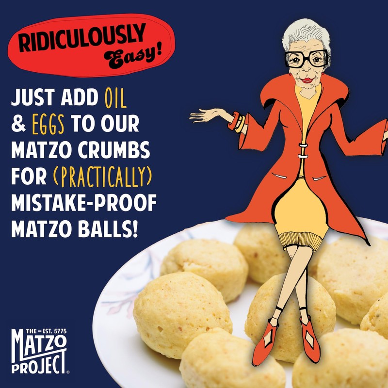 The Matzo Project Matzo Ball Mix, Natural, Vegetarian, No MSG,