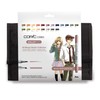 COPIC Ciao marker set A with 72 colours, all-round layout
