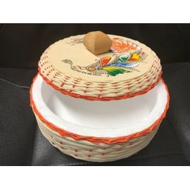 Mexican Tortilla Keeper Warmer basket Eco Friendly Handmade Made in Mexico