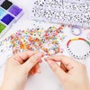 DICOBD 12000pcs 3mm Glass Seed Beads for Bracelets Making Kit