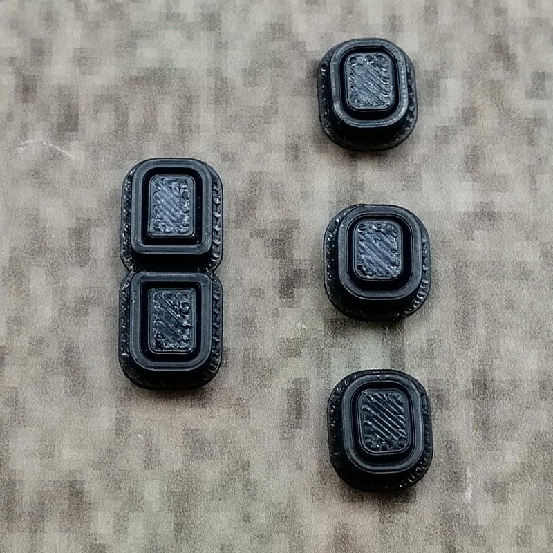 ULEIVA Ersatz Power Knopf 5X Schwarz kompatibel mit Garmin Etrex
