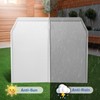 ANMINY Washing Machine Cover for Top Front Load 2 Pack,