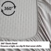 Woven Grid Soft King Size Sheet Set - Comfortable &