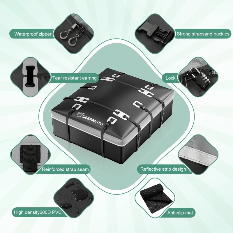 Dreamizer For Subaru Forester 21 Cubic FT Roof Rack Bag