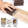 Tnisesm 6Pcs Sanding Blocks 60/80/120/180/220 Grits Sanding Sponge,for Drywall Wood