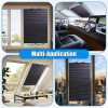 VEHITO 2X Retractable Windshield Sun Shade for Car Auto Sunshade