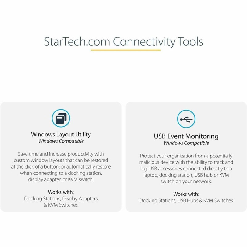 StarTech. com Adaptador multipuerto USB C, USB-C a HDMI 4K