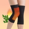 Protective heating band 1 set Knee self-heating knee protector joint heating knee pad 01Fever Knee-Black 3ea