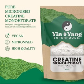 Creatine Monohydrate Powder 300g | Micronised | 85 Servings
