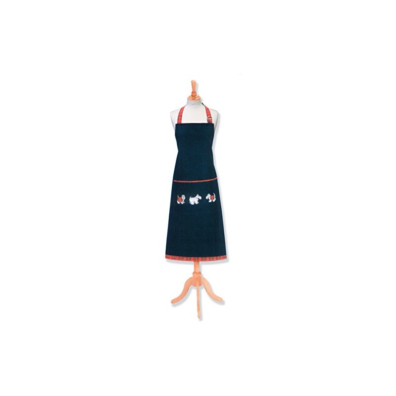 Scott Inness Tartan Terrier Cotton Drill Apron