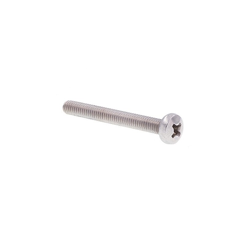 Prime-Line 9131260 Machine Screws, Metric, Pan Head, Phillips Drive, M4-0.7