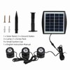 Solar Garden Light Water Resistant 2200mAh Solar Walkway Light for