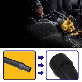 LT Easiyl DWV9000 Quick Connector Compatible with DEWALT Sanders and Vacuums Enhance Dust Extraction Efficiency Quick Connector