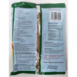 Parrot Brand ( Cap Burung Nuri ) Curry Powder (Meat Curry Powder, 250g x 1 )