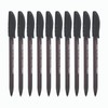 OMEGA Triad Tint Ballpoint Pens, BLACK, Medium Point (1.0 mm),
