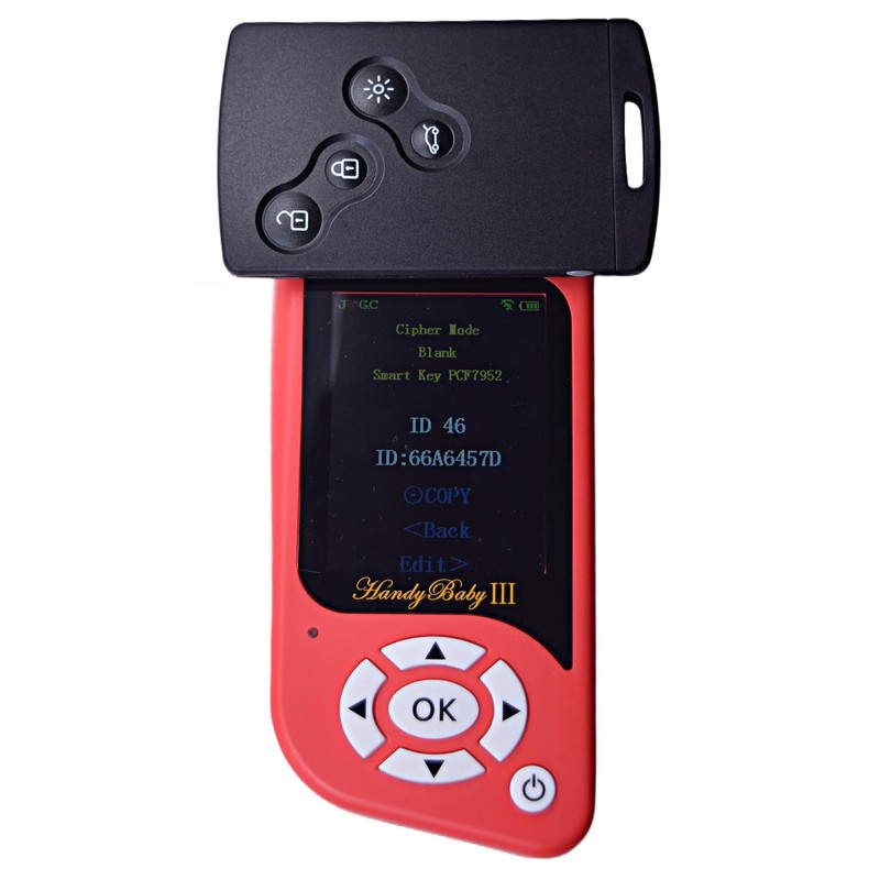 ANGOFIZ Complete Programming Card Electronic Key Compatible with Renault Laguna
