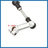 A ABSOPRO Silver Tone Metal Gear Shifter Shift Lever 26cm