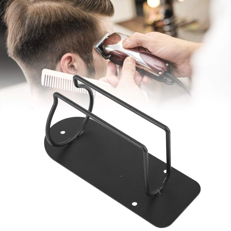 Universal Quad Clipper Holder Trimmer Salon Barber Tools Organizer (Black)