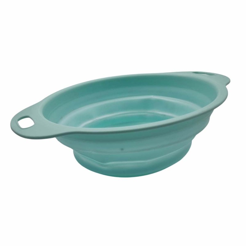 Collapsible Colander – Pastel Assorted Colours – Space-Saving Folding Strainer