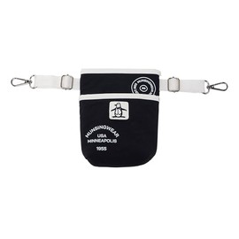Manning Wear MG5FBZ10U Waist Pouch, Accessory Holder, Smartphone Storage, Trinket Case, Golf, BK00 (Black)
