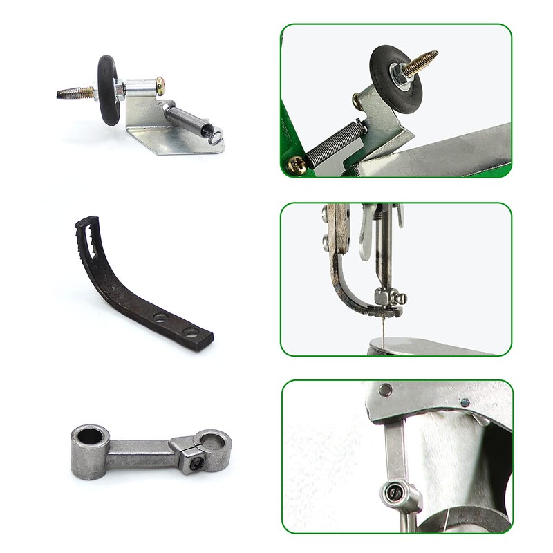 ColouredPeas Cobbler Machine Cotton Nylon Line Sewing Machine Manual Shoe