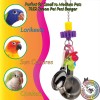 Mandarin Bird Toys 1052 Spoon Pot Paci Banger - Handcrafted