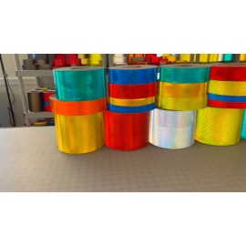 Oralite 2" Inch Green Reflective Tape Oralite V98 Orafol Reflexite Prismatic Adhesive - 20 Feet