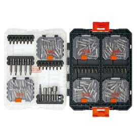 BLACK+DECKER BLACK + DECKER Screwdriver Bit Set, 200-Piece (BDAST200SETFF)