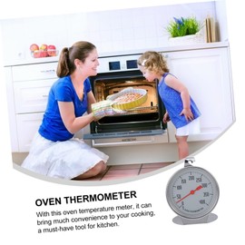 ABOOFAN Oven Thermometer for Baking High Temperature Resistant Instant Read Chef Gauge Precise Pointer Temperature for Home and Restaurant Cooking
