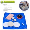 CALIDAKA 9pcs/Set Glass Polishing Kit, Car Windshield Polishing Kit, Scratch