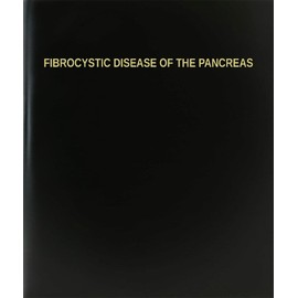 BookFactory Fibrocystic Disease of The Pancreas Log Book/Journal/Logbook - 120 Page, 8.5"x11", Black Hardbound (XLog-120-7CS-A-L-Black(Fibrocystic Disease of The Pancreas Log Book))