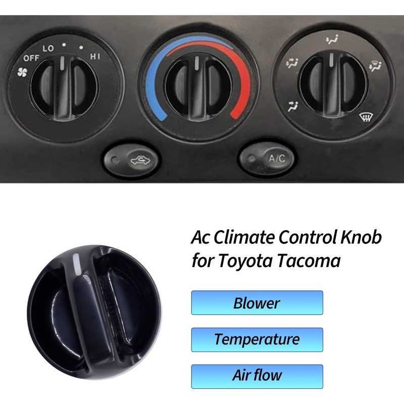 HiSport 3PCS 55905-0C010 AC Air Conditioning Heater Blower Fan Control