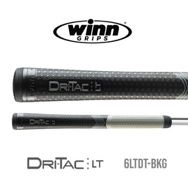 Winn Grips Dri-Tac LT serie Polymer Technology, 9 piezas de agarre de golf, tamaño mediano (+1/16 pulgadas)