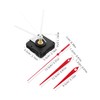 SEWACC 6sets Silent Quartz Clock Mechanism Replacement Kit with Long