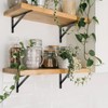 Hiceeden 12 Pack Heavy Duty Shelf Brackets, 8 in x
