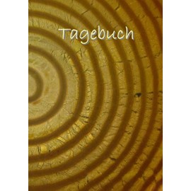 Tagebuch - Golden Circle: Notizheft, DIN A5, liniert, 108 Seiten