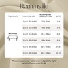Romanstile Rectangle Tablecloth - Waterproof and Wrinkle Resistant Washable Polyester