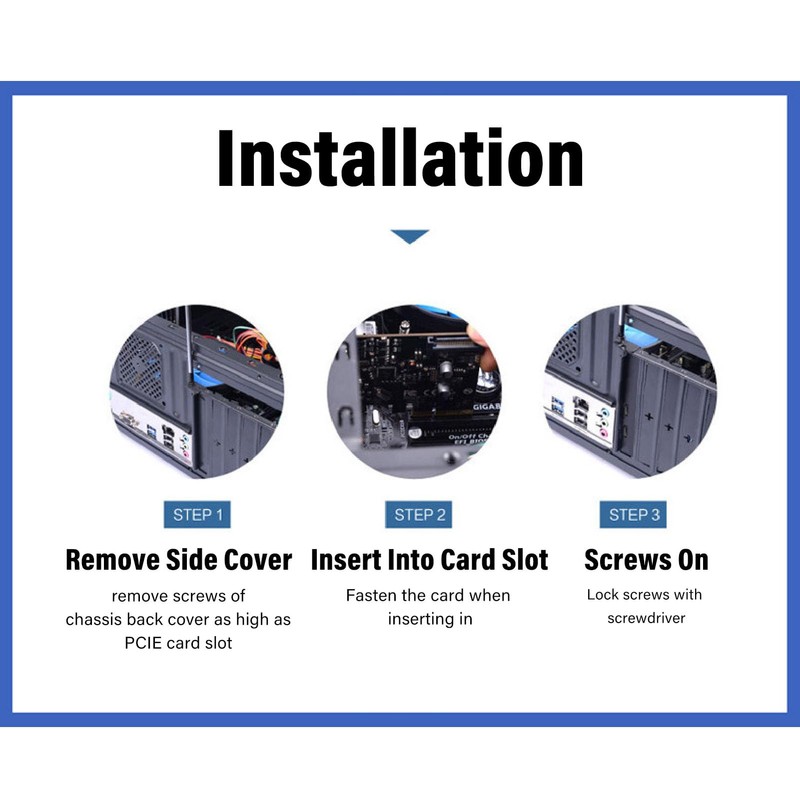 ASHATA PCIE 4X to USB 3.2 Gen 2 Expansion Card,